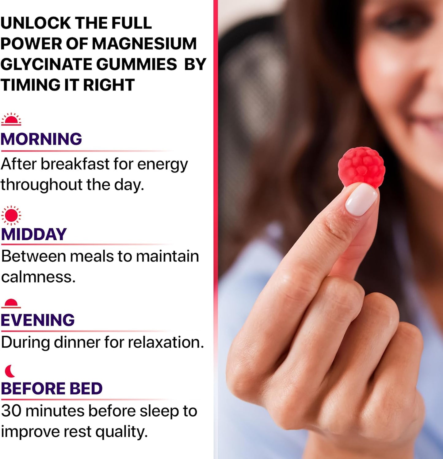 sugar-free-chewable-magnesium-glycinate-gummies---400mg-for-adults-with-malate-vitamin-b6-zinc-d3---vegan-wellness-chews---perfectfit365-8