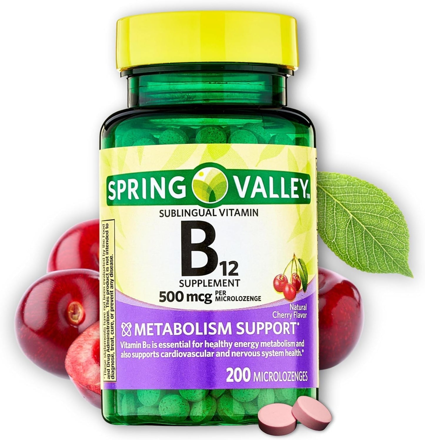 spring-valley-500-mg-cherry-flavor-sublingual-b12-500-mcg---200-ct-pack-of-1-from-fusion-shop-store-5