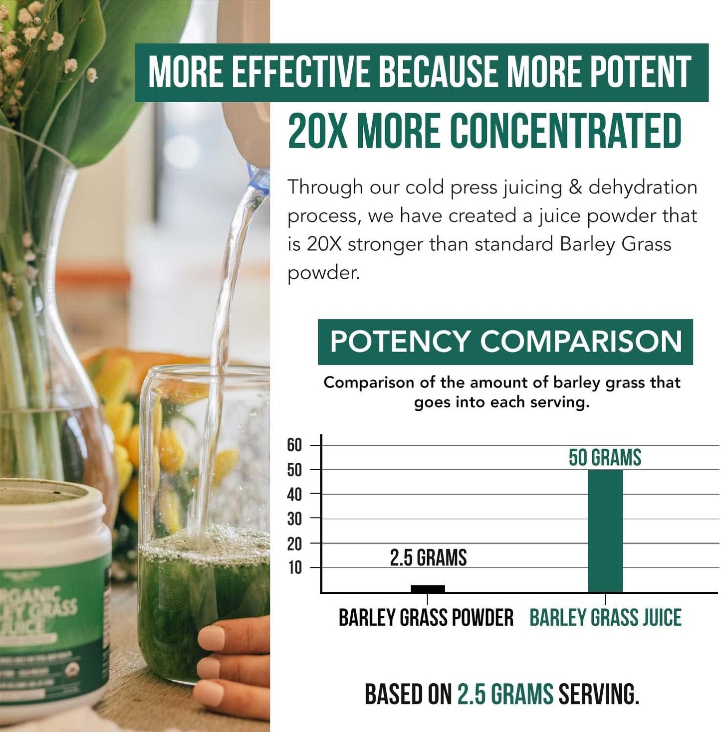 organic-barley-grass-juice-powder---grown-in-utah-volcanic-soil---raw-bioactive---co2-dried---gluten-free-gmo-free-vegan---53-oz---wheatgrass-juice-powder-alternative-5