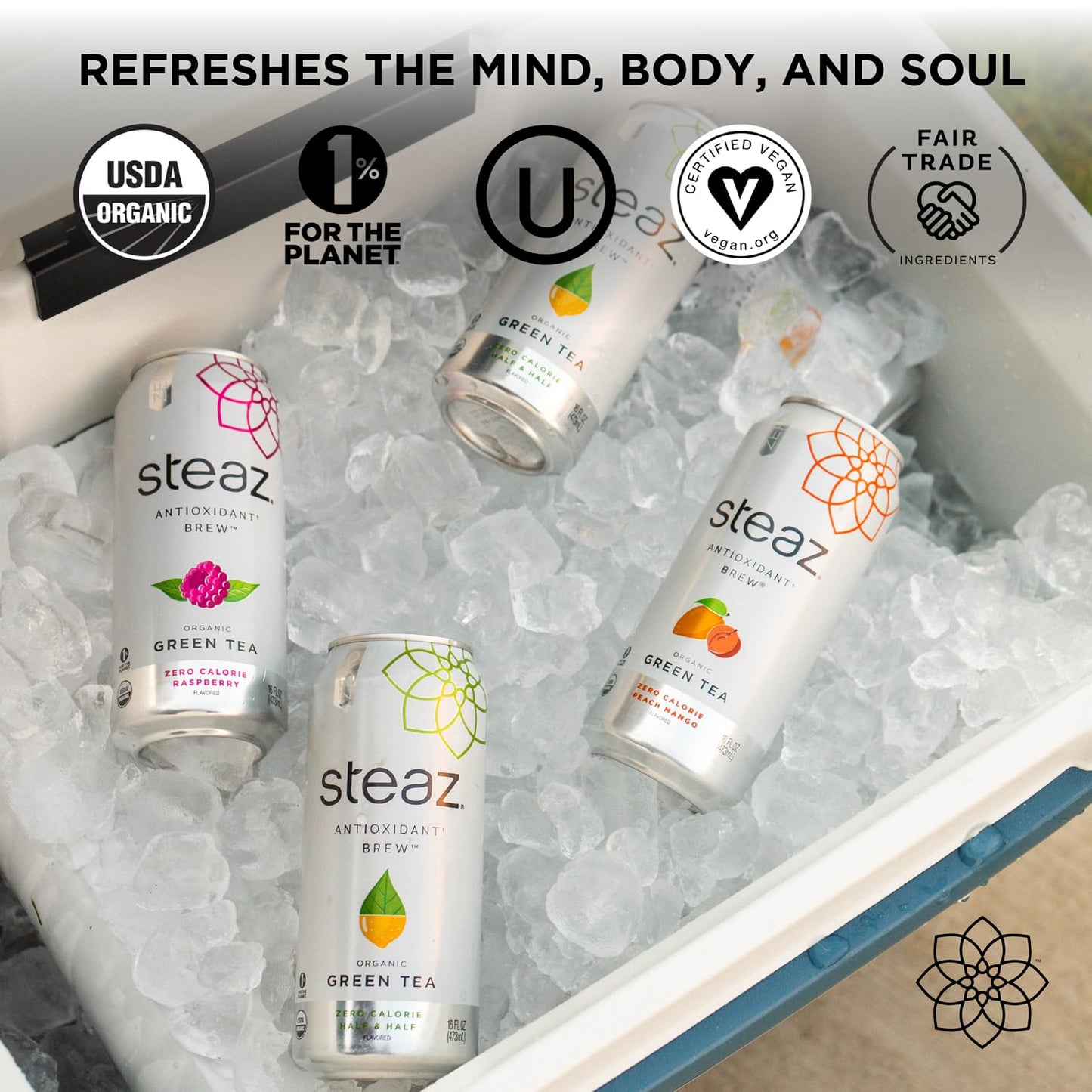 organic-zero-calorie-raspberry-green-tea-12-pack---antioxidant-brew-with-65mg-natural-caffeine-vitamin-c---stevia-sweetened-iced-tea---vegan-fair-trade---12-cans-16-fl-oz-5