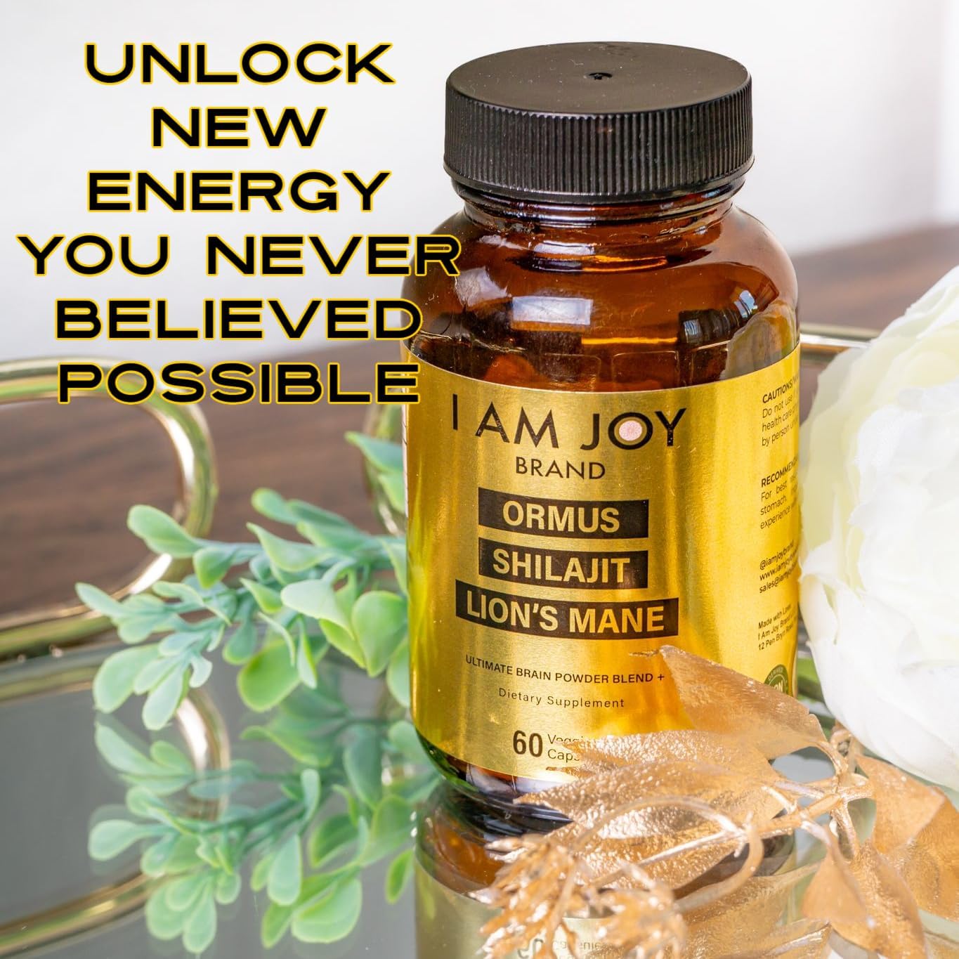 ormus-shilajit-lions-mane-capsules-with-monoatomic-24k-gold---boost-brain-power-with-unique-blend-for-energy-memory-focus---60-vegan-capsules-in-eco-friendly-glass-bottle-by-i-am-joy-co-5