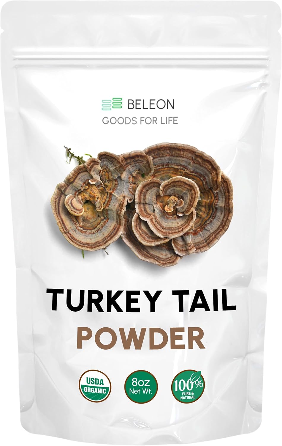 organic-turkey-tail-mushroom-powder-8-oz---natural-mushroom-supplement-with-psp-and-psk---pet-friendly-by-beleon-goods-for-life-1