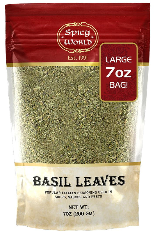 spicy-world-dried-basil-leaves-7oz-200g---natural-non-gmo-vegan-ayurvedic-herb-1