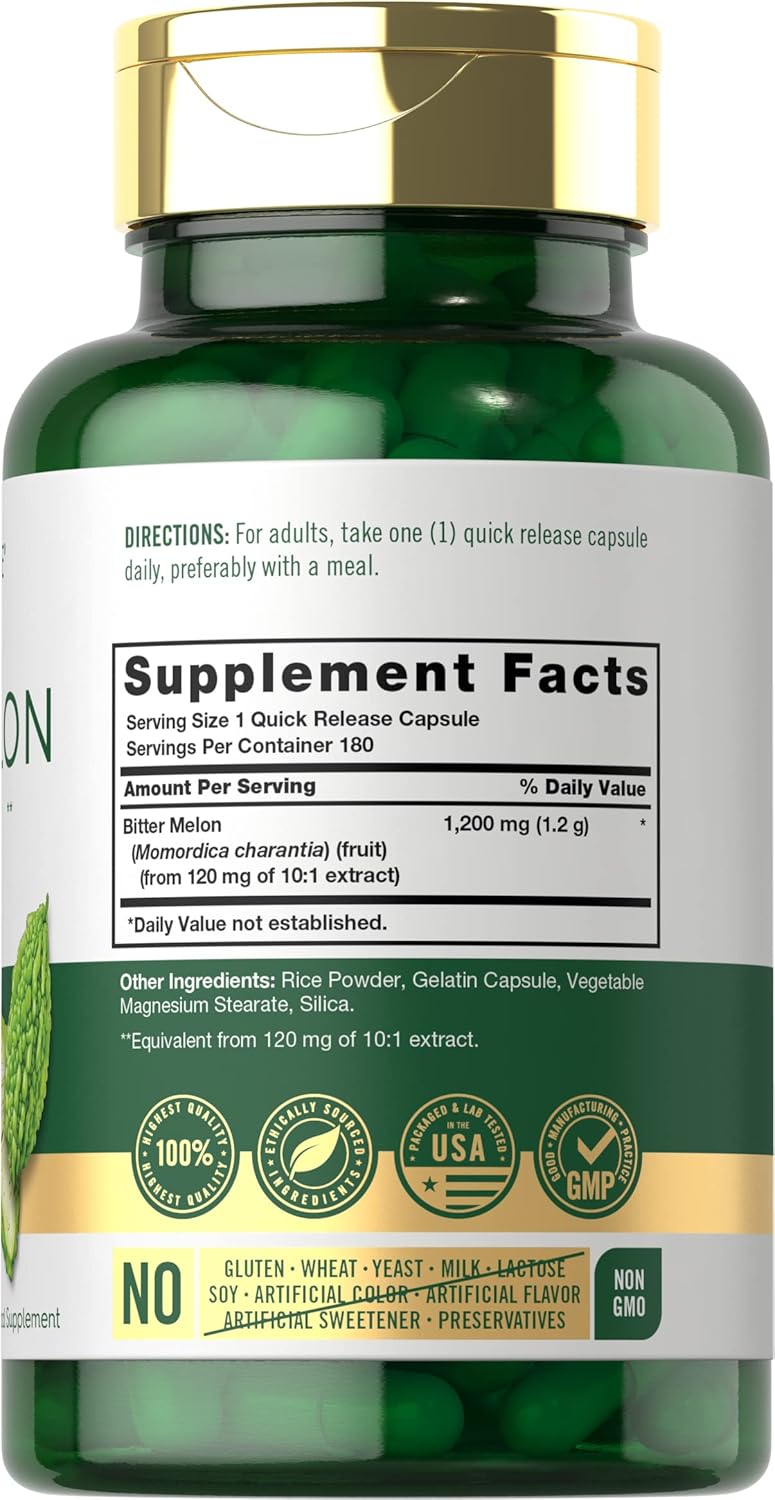 carlyle-bitter-melon-capsules-1200-mg---180-count-non-gmo-gluten-free-extract-supplement-2