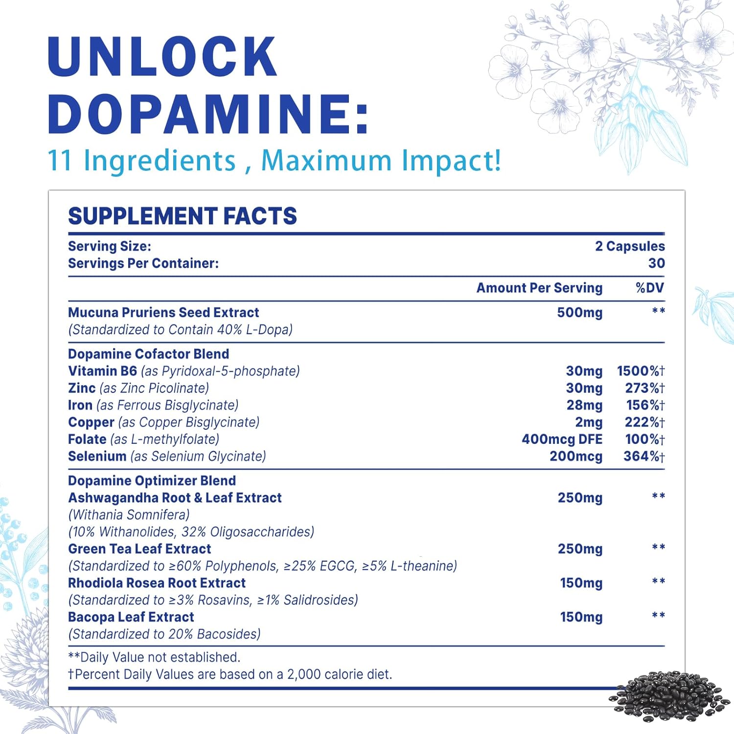 mucuna-pruriens-extract-capsules---natural-dopamine-supplements-for-men-and-women---500mg-40-l-dopa---60-capsules-2