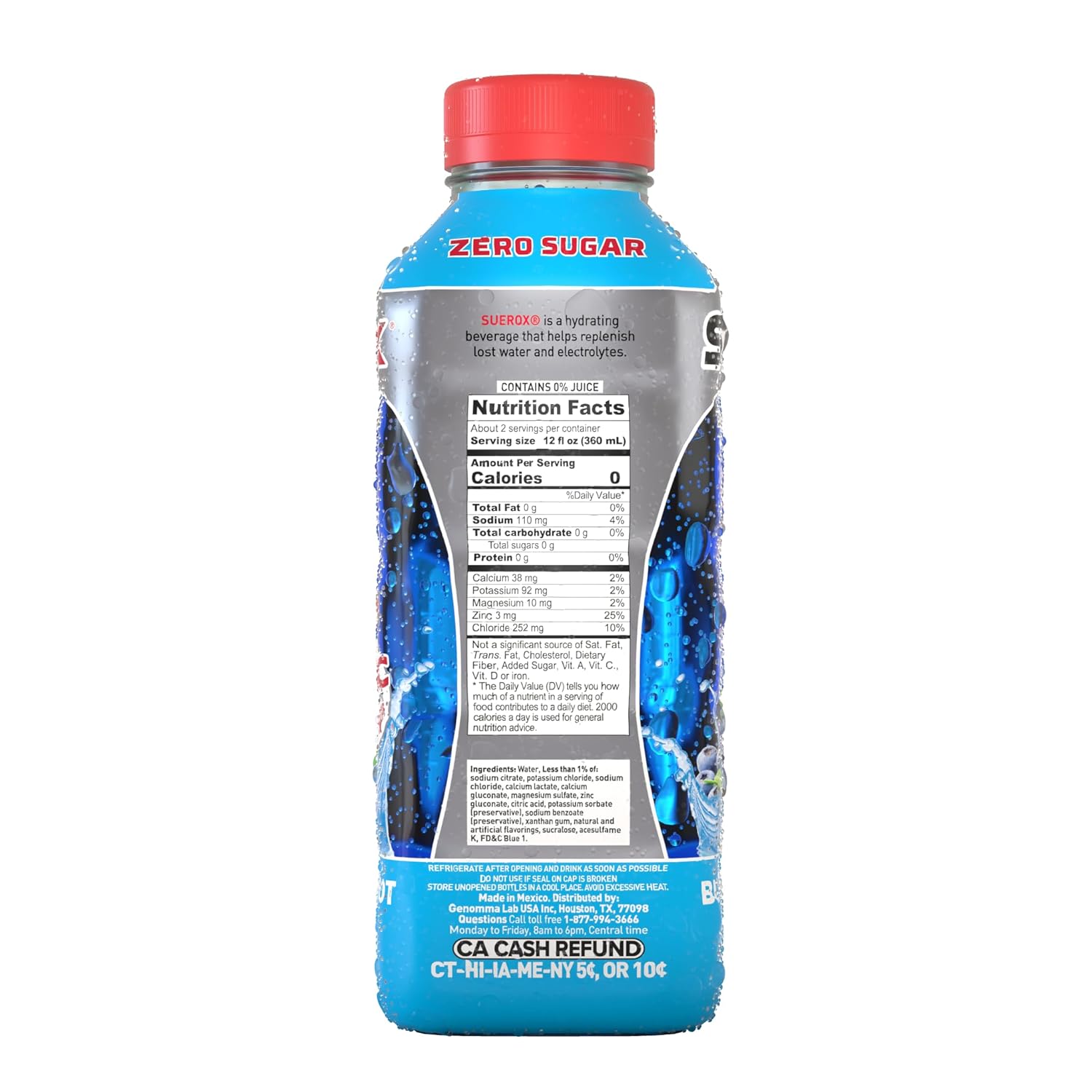 suerox-zero-sugar-electrolyte-drink-blueberry-reboot---12-pack-213oz-bottles-sugar-free-hydration-beverage-with-8-ions-electrolytes-zero-calorie-sports-drink-7