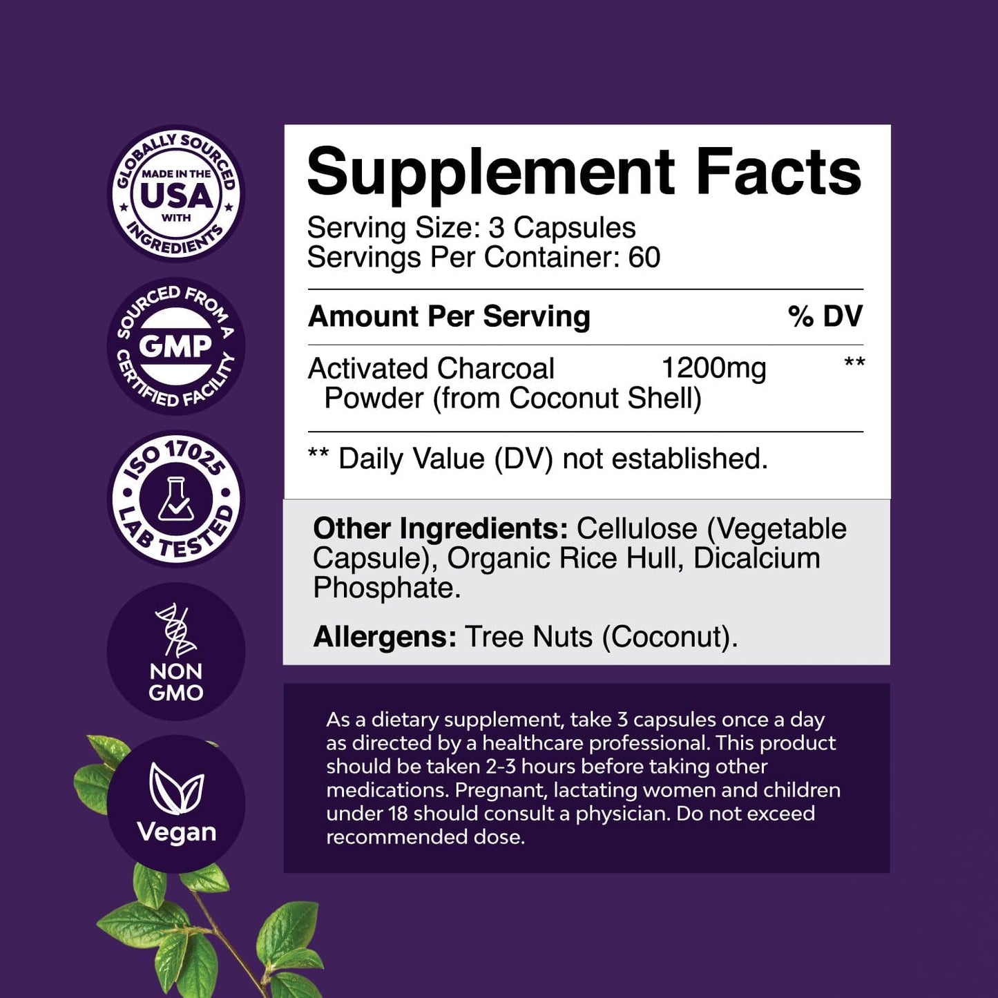 detox-cleanse-capsules-with-1200mg-activated-charcoal-for-bloating-relief-gut-health---180ct-vegan-pills-by-natures-craft-2