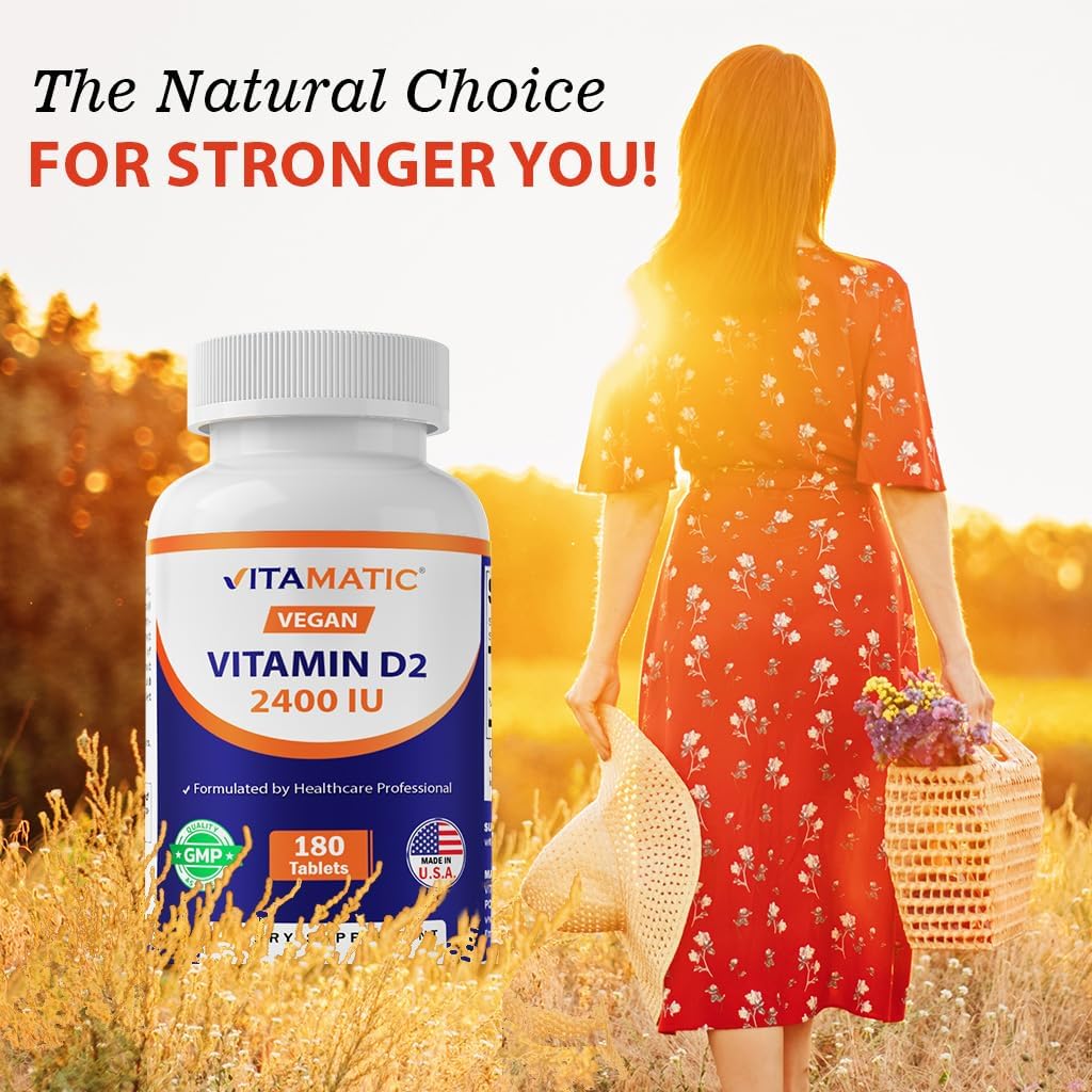 vitamatic-vitamin-d2-60-mcg-2400-iu-ergocalciferol-vegetarian-tablets-180-count-pack-of-1-7