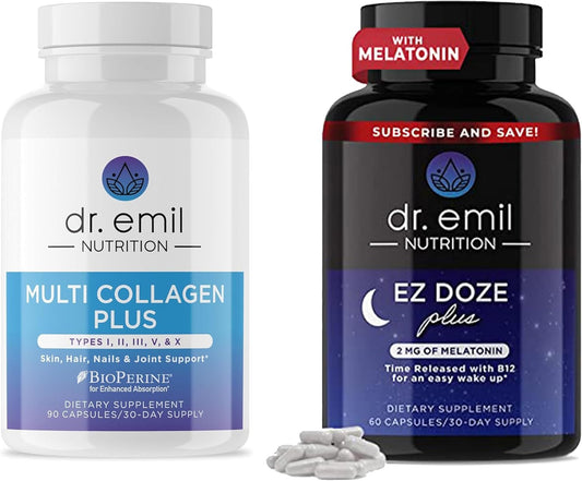 dr-emil-nutrition-collagen-peptide-pills-ez-doze-plus-sleep-aid-bundle-with-melatonin-gaba-and-5htp---multi-collagen-for-sleep-support-1
