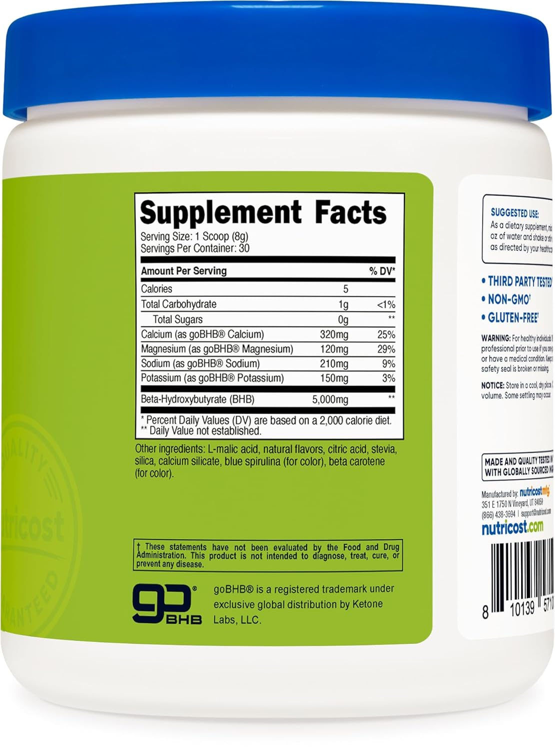 nutricost-bhb-salts-drink-mix---green-apple-flavored-30-servings-5g-bhb-per-serving-0g-sugars---vegetarian-friendly-5