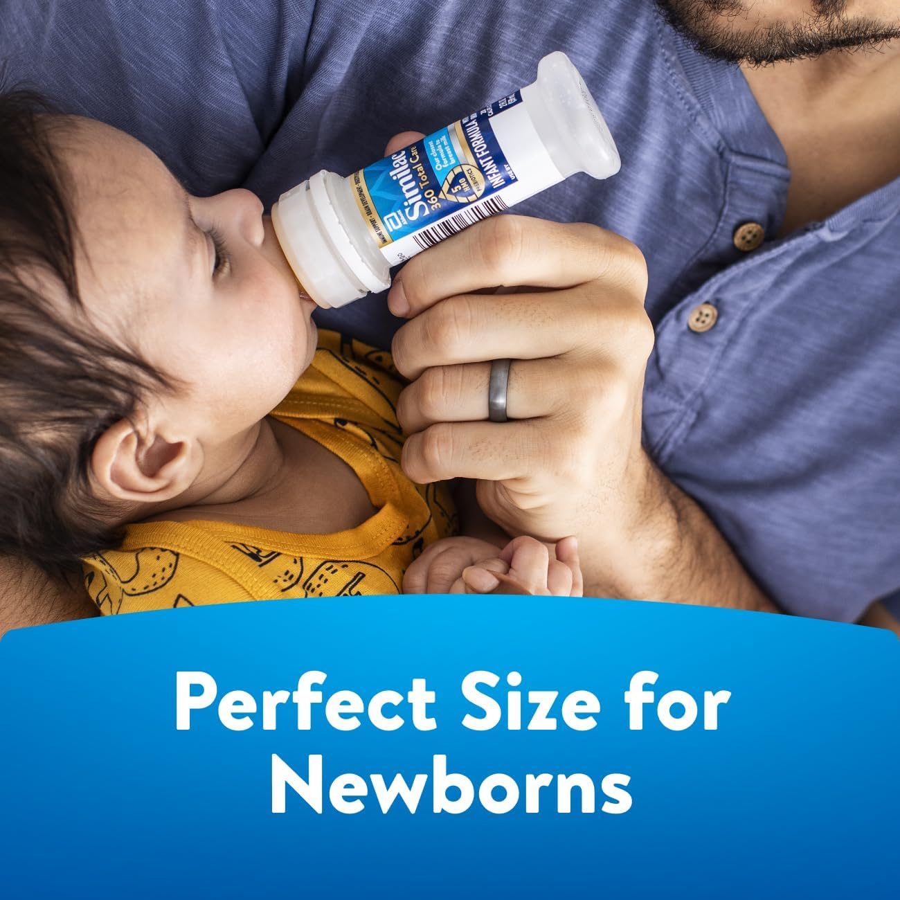 Similac 360 Total Care Infant Formula: Non-GMO Ready to Feed Baby Formula with 5 HMO Prebiotics, Closest to Breast Milk, 2-fl-oz Bottle (Pack of 12) - Espot.com.au
