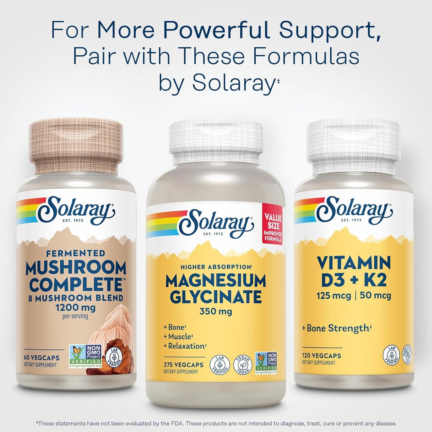 Organic 8 Mushroom Supplement Capsules - Fermented Mushroom Complex with Chaga, Reishi, Shiitake, Cordyceps, Turkey Tail, Lions Mane - Non-GMO, 30 Servings - 60 VegCaps - Espot.com.au