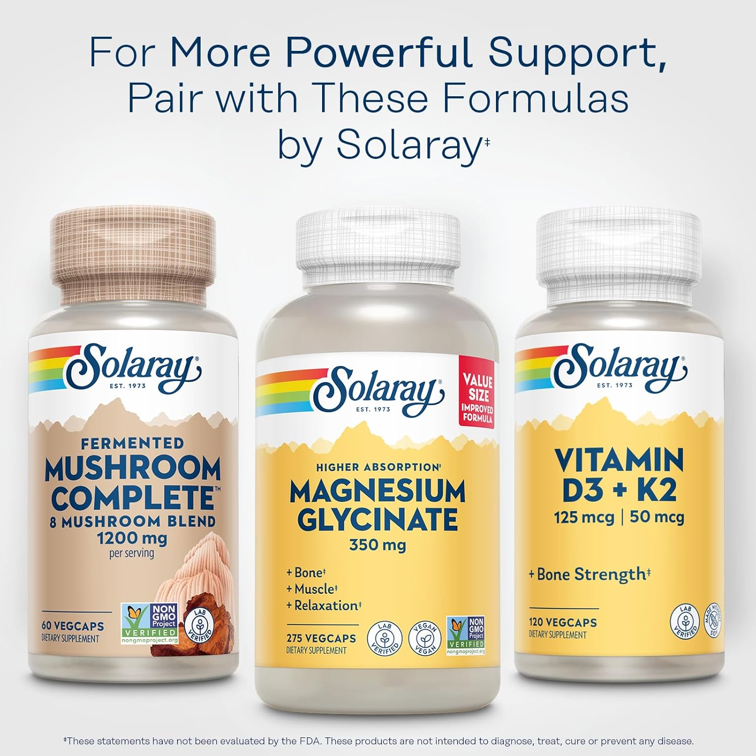 Organic 8 Mushroom Supplement Capsules - Fermented Mushroom Complex with Chaga, Reishi, Shiitake, Cordyceps, Turkey Tail, Lions Mane - Non-GMO, 30 Servings - 60 VegCaps - Espot.com.au