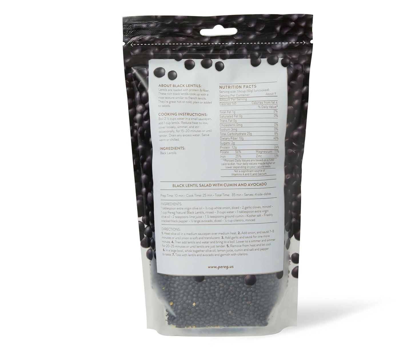 pereg-whole-black-lentils---16-oz---beluga-lentils---black-masoor-daal---great-for-stews-curries-tacos-soups---non-gmo-kosher-vegan---high-quality-lentils-2
