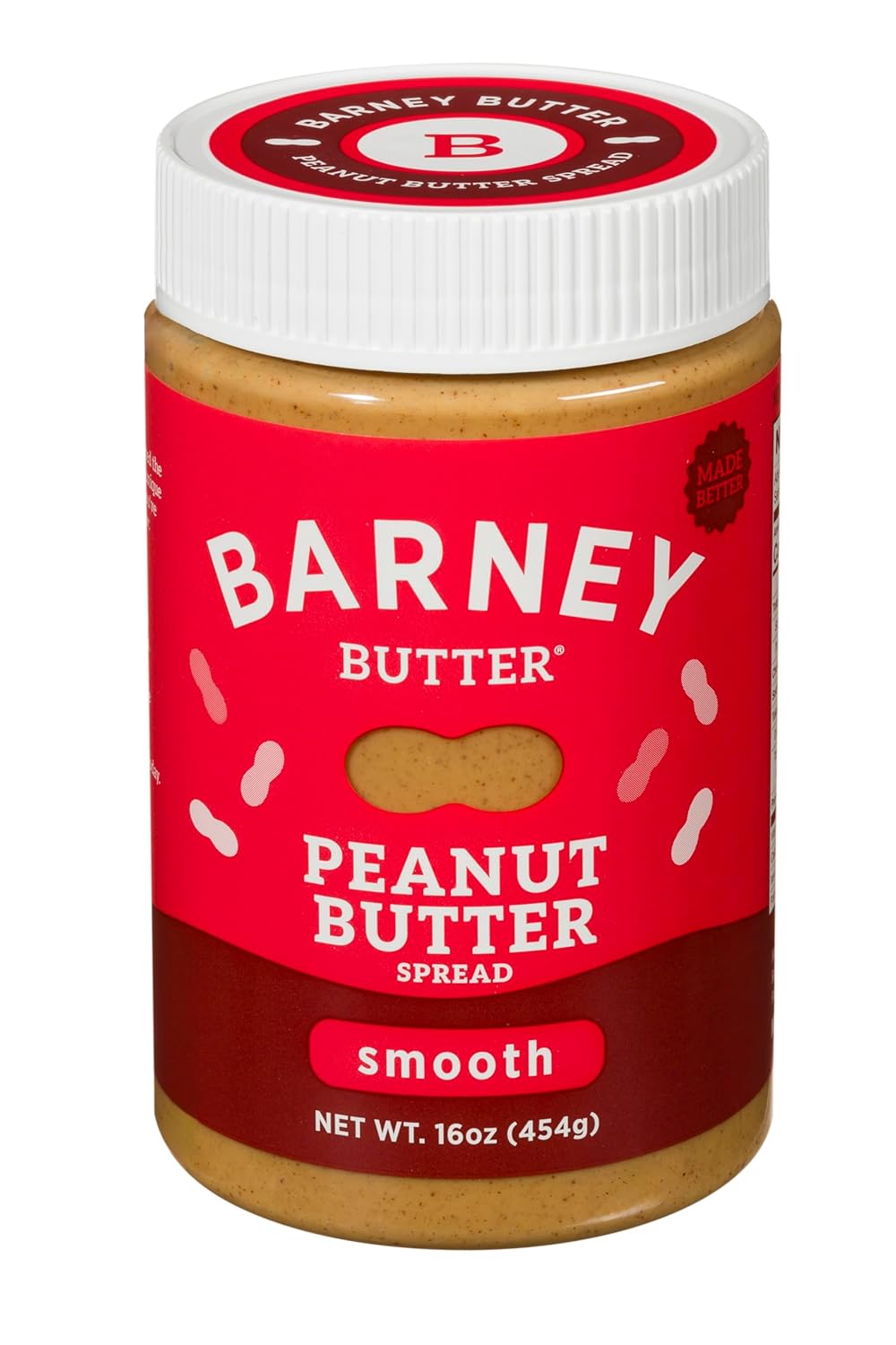 barney-butter-smooth-peanut-butter---16-oz-jar-natural-non-gmo-gluten-free-no-stir-keto-vegan-friendly-1