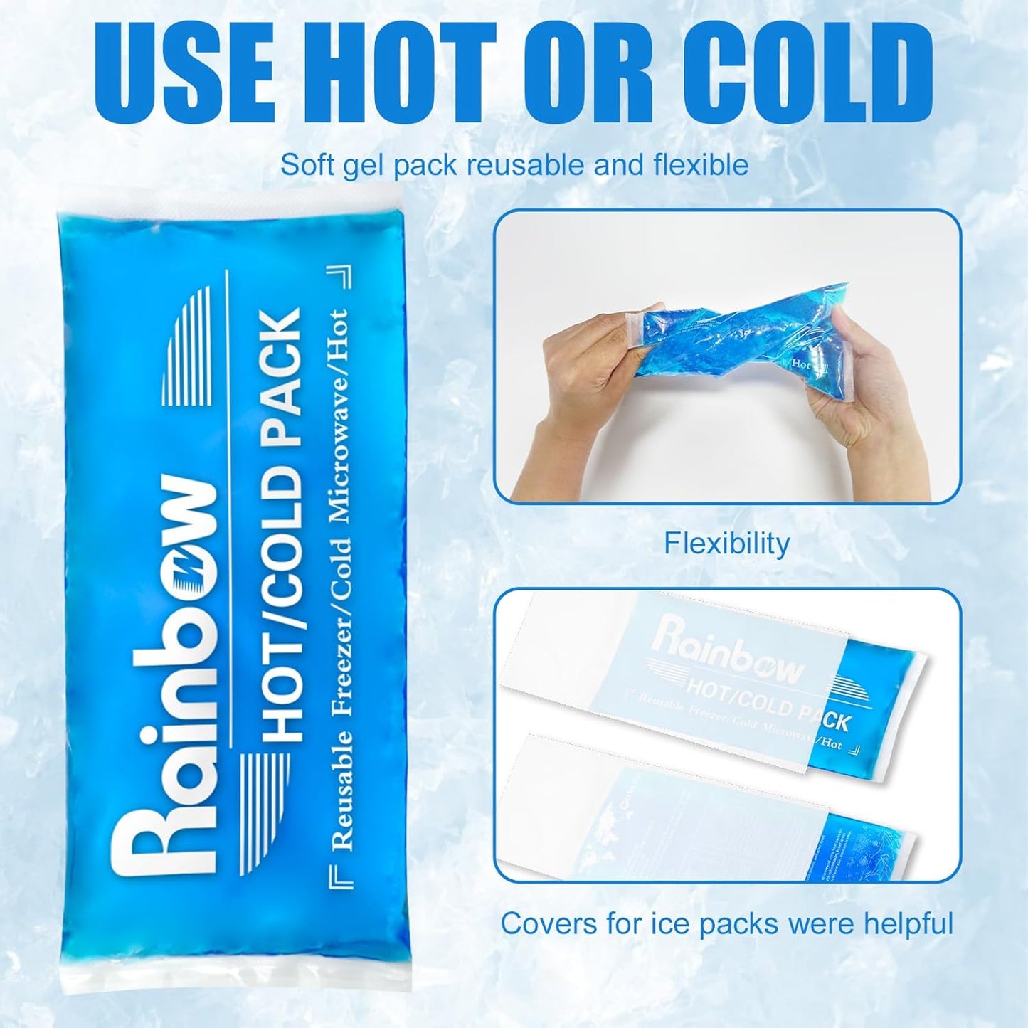 reusable-gel-ice-packs-for-injuries-and-pain-relief---hot-cold-therapy-pack-for-headaches-joints-neck-ankle-knee-shoulder-elbow-wrist-feet---world-bio-soft-ice-pack-2-pack-6