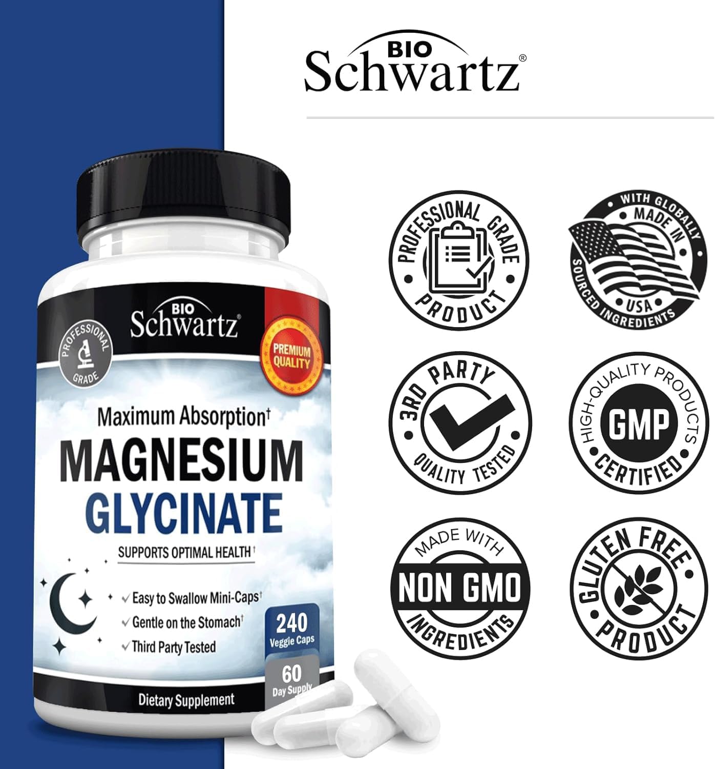 bioschwartz-magnesium-glycinate-500mg-capsules---240-mini-caps-for-maximum-absorption---supports-nerves-muscles-heart-mood-and-sleep---vegan-safe-with-no-gluten-soy-or-gmos-5