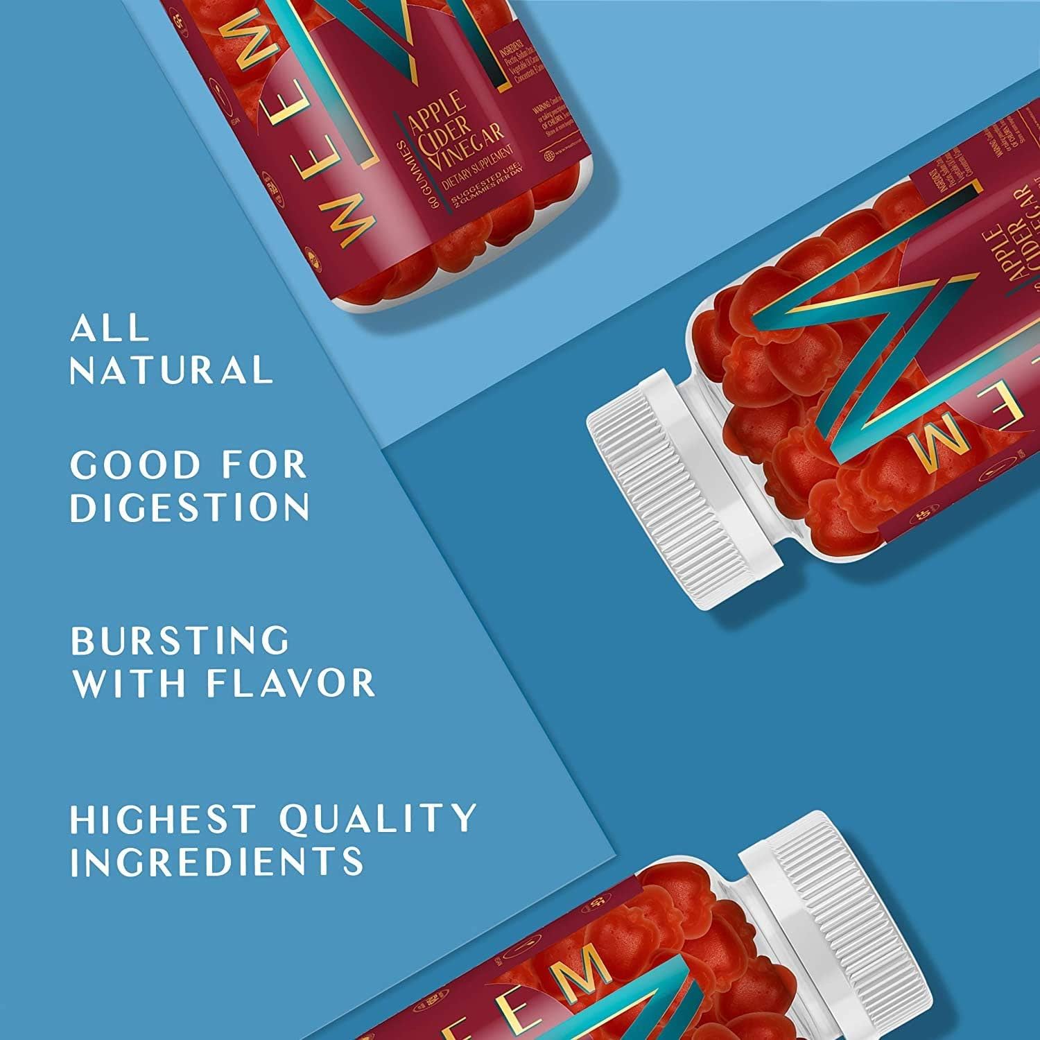 premium-apple-cider-vinegar-gummies-with-folic-acid-and-vitamin-b12---vegan-detox-weight-support-supplement-for-men-and-women---gluten-free-natural---digestion-aid-4