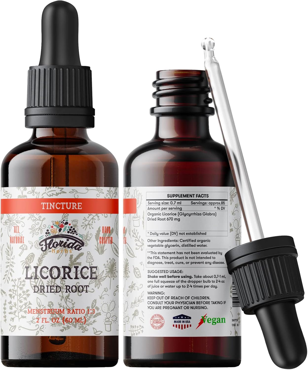 organic-licorice-tincture---2-oz-herbal-supplement-with-dried-root-extract-in-cold-pressed-glycerin---non-gmo-florida-herbs-1