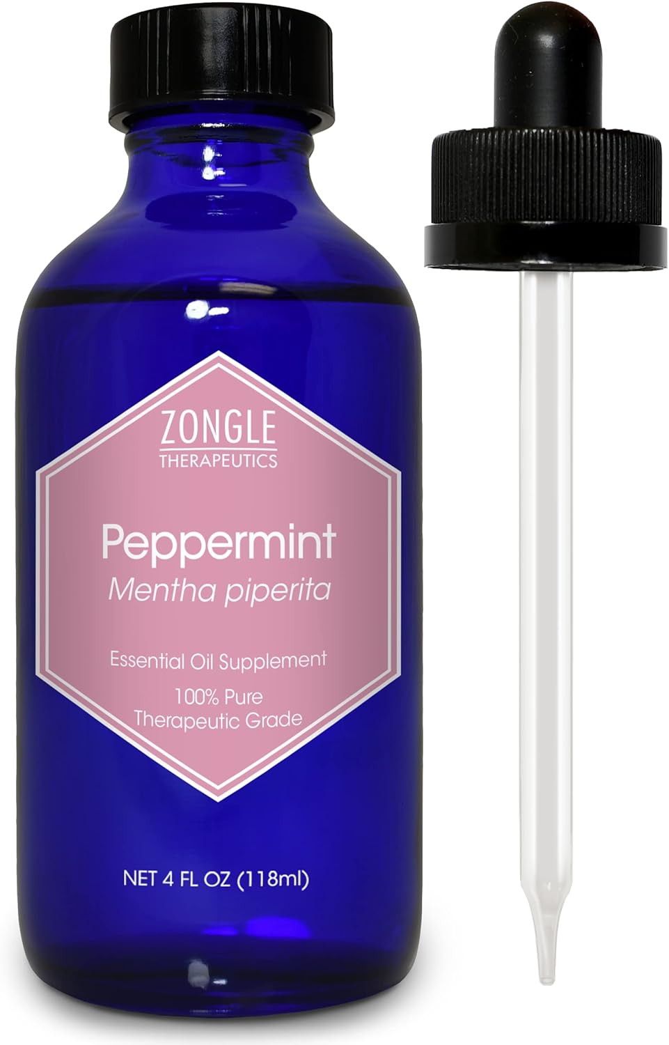 zongle-therapeutics-100-pure-peppermint-essential-oil---food-grade-edible-mint-oil-for-digestion-ibs-hair---safe-for-ingestion-4-oz-1