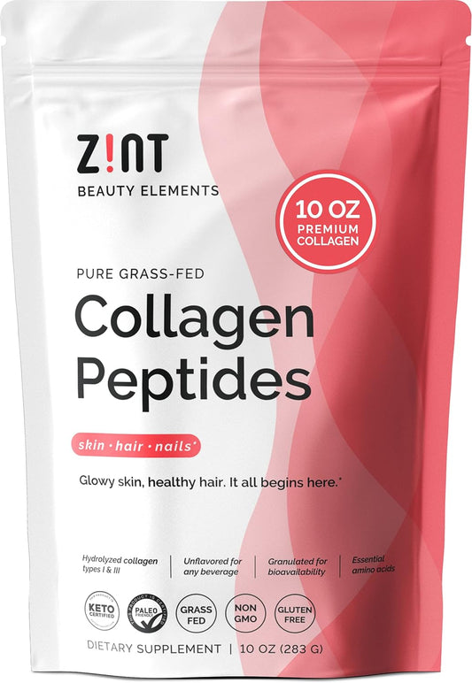 Zint Collagen Hydrolysate Powder - 10 Oz Bag - Premium Hydrolyzed Collagen Supplement - Espot.com.au