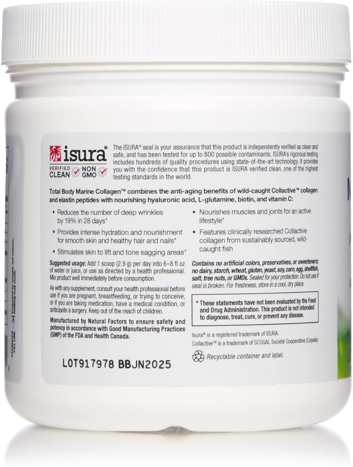 premium-marine-collagen-peptides-powder-for-skin-hair-joints---unflavored-48-oz---natural-factors-total-body-formula-4