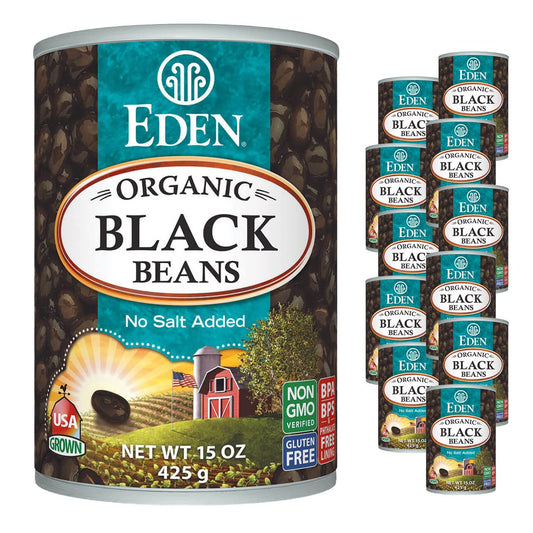 organic-black-beans-15-oz-can-12-pack---no-salt-non-gmo-us-grown-heat-serve---macrobiotic-turtle-beans-frijol-negro-caviar-criollo-1