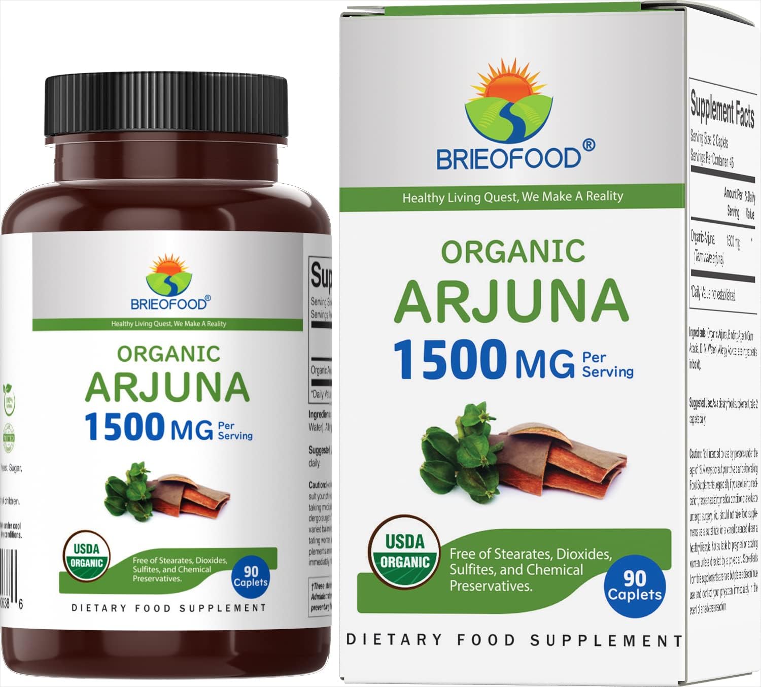 organic-arjuna-1500mg-vegetarian-tablets---45-servings-gluten-free---brieofood-90-tablet-bottle-1