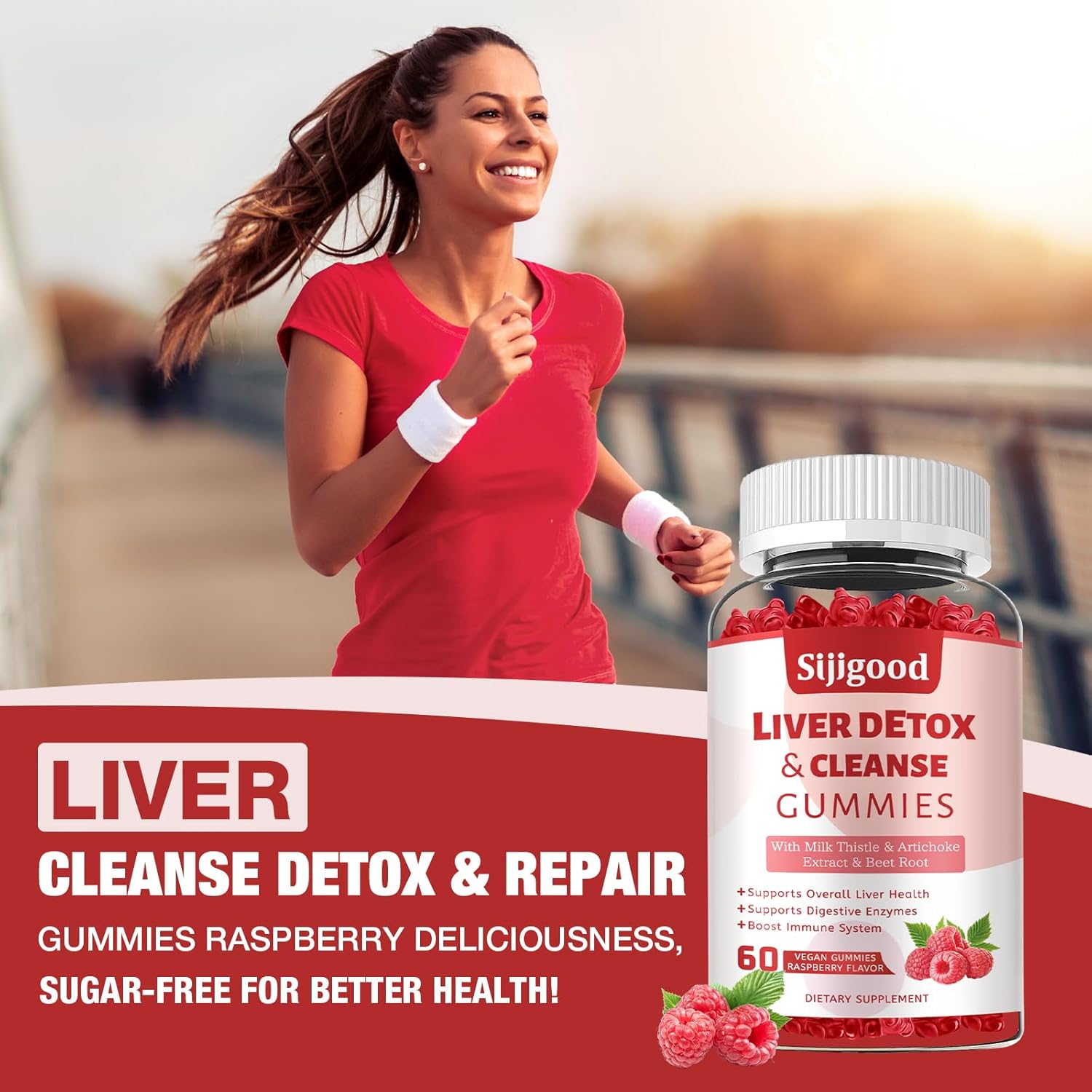 liver-cleanse-detox-gummies---1000mg-silymarin-milk-thistle-with-artichoke-dandelion-elderberry---liver-support---60-raspberry-gummies-6