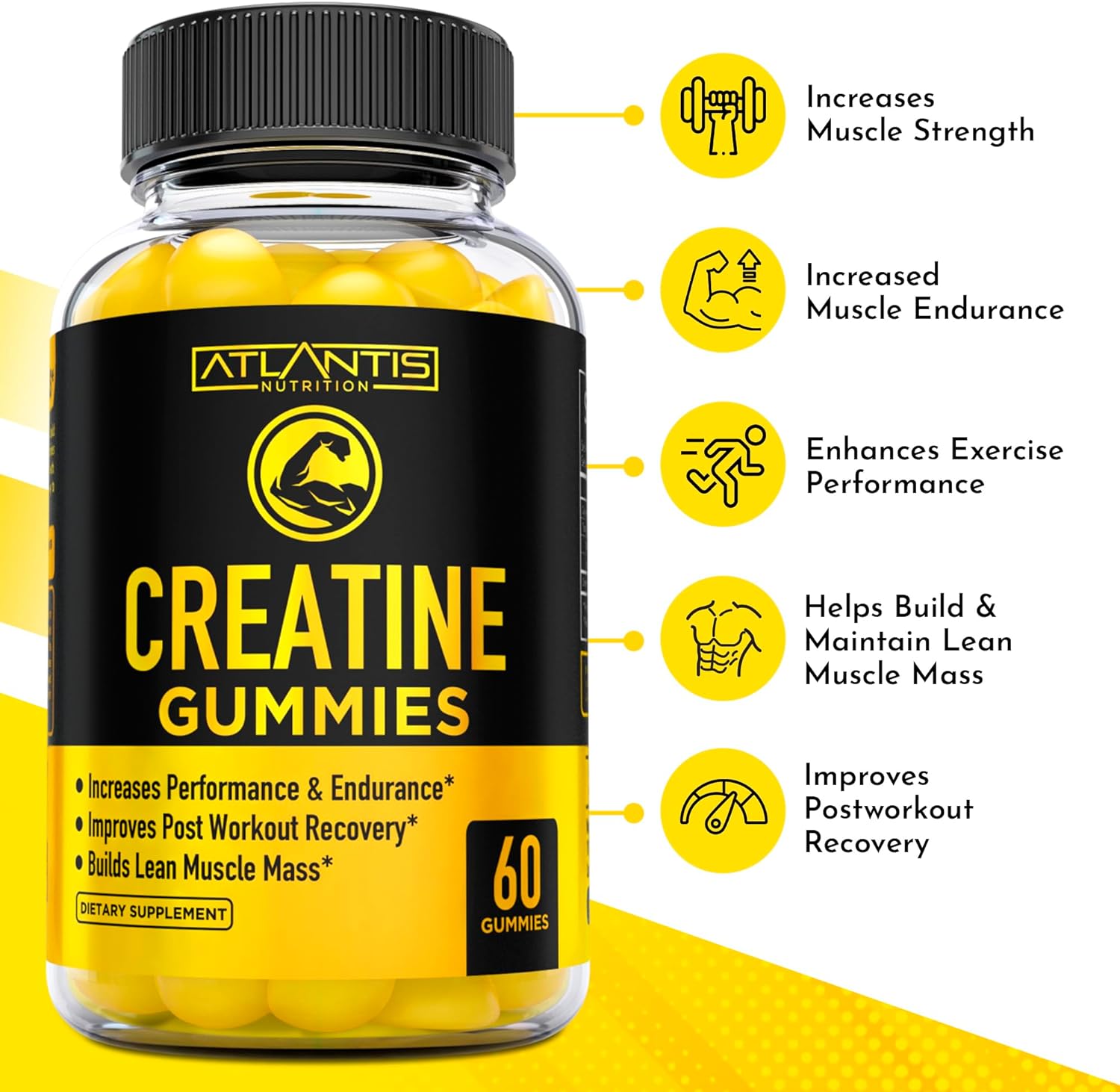 atlantis-nutrition-creatine-monohydrate-gummies---5g-per-serving---muscle-building-recovery---boost-strength-endurance-athletic-performance---60-count-2