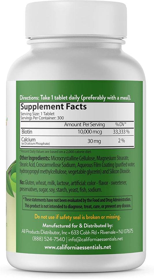 high-potency-biotin-10000mcg-supplement-for-healthy-skin-hair-nails---300-tablets-non-gmo-vegan-gluten-free-1
