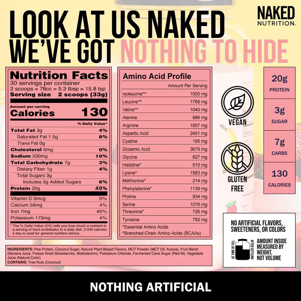 vegan-strawberry-banana-protein-powder-with-mct-oil---gluten-free-soy-free-no-gmos-30-servings-5