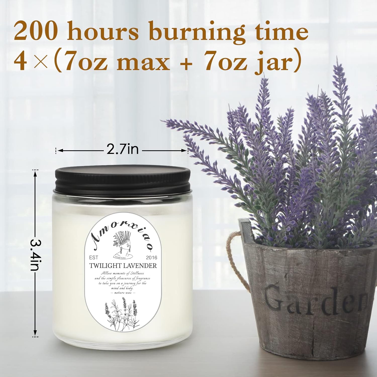 4-pack-lavender-scented-jar-candles---long-lasting-28-oz-200-hour-burn-time---gift-set-for-women---birthday-valentine-thanksgiving-mothers-day-3