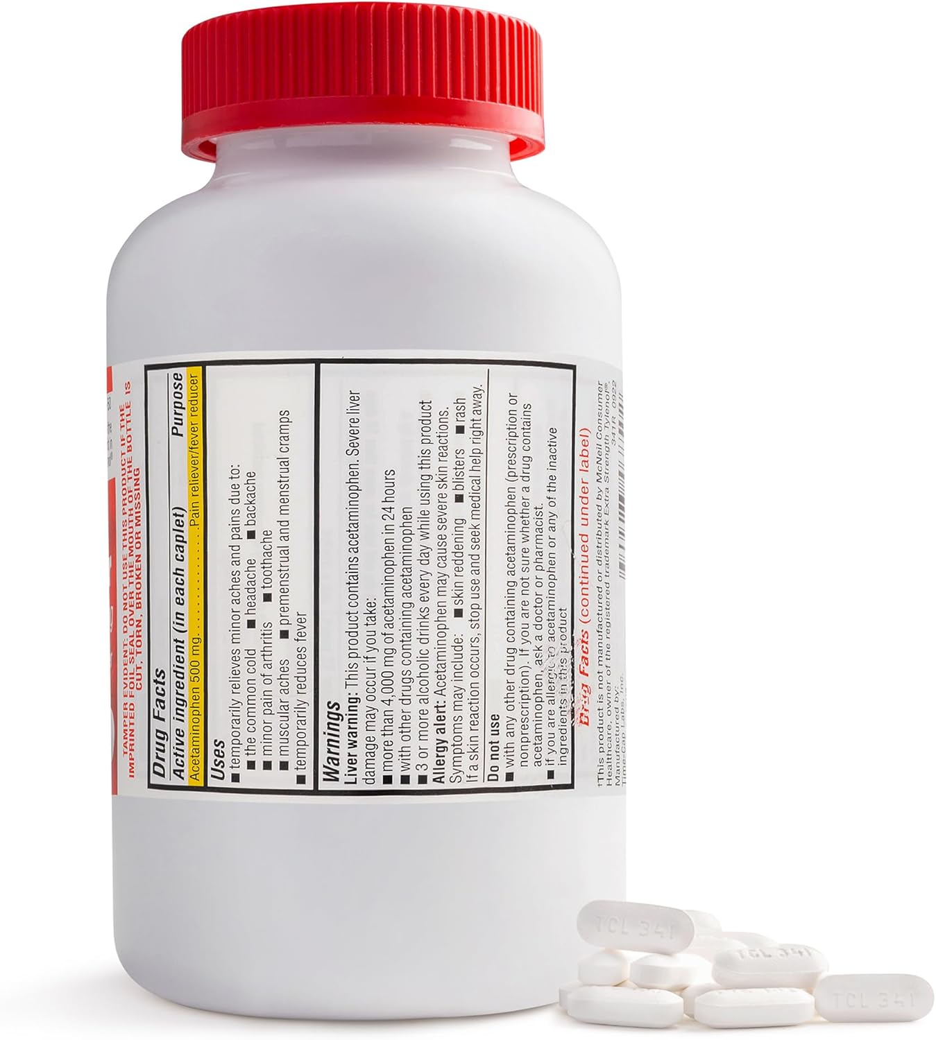 500-caplets-of-timely-acetaminophen-500mg-extra-strength-pain-relief---fever-reducer-for-menstrual-cramps-arthritis-2