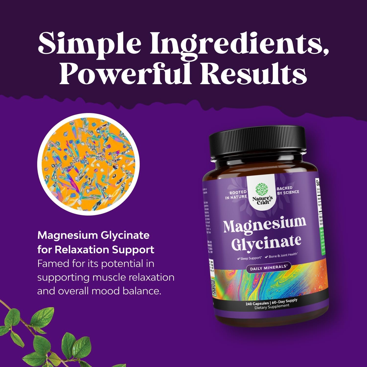 high-absorption-unflavored-magnesium-glycinate-supplement-for-sleep-and-anxiety---240-capsules-for-men-women---vegan-pills-for-muscle-cramps-relaxation-support-by-natures-craft-5
