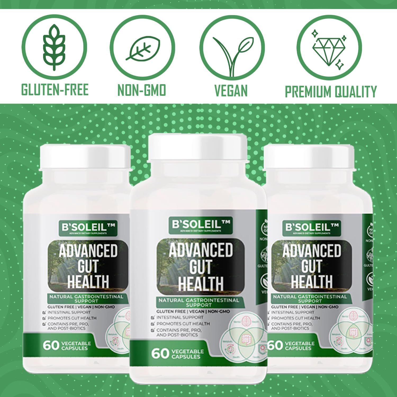 bsoleil-advanced-gut-health-probiotics-trio---3-pack-with-pre-pro-post-biotics---natural-gastrointestinal-support---gluten-free-vegan-non-gmo---25-billion-cfu---60-capsules-per-pack-4