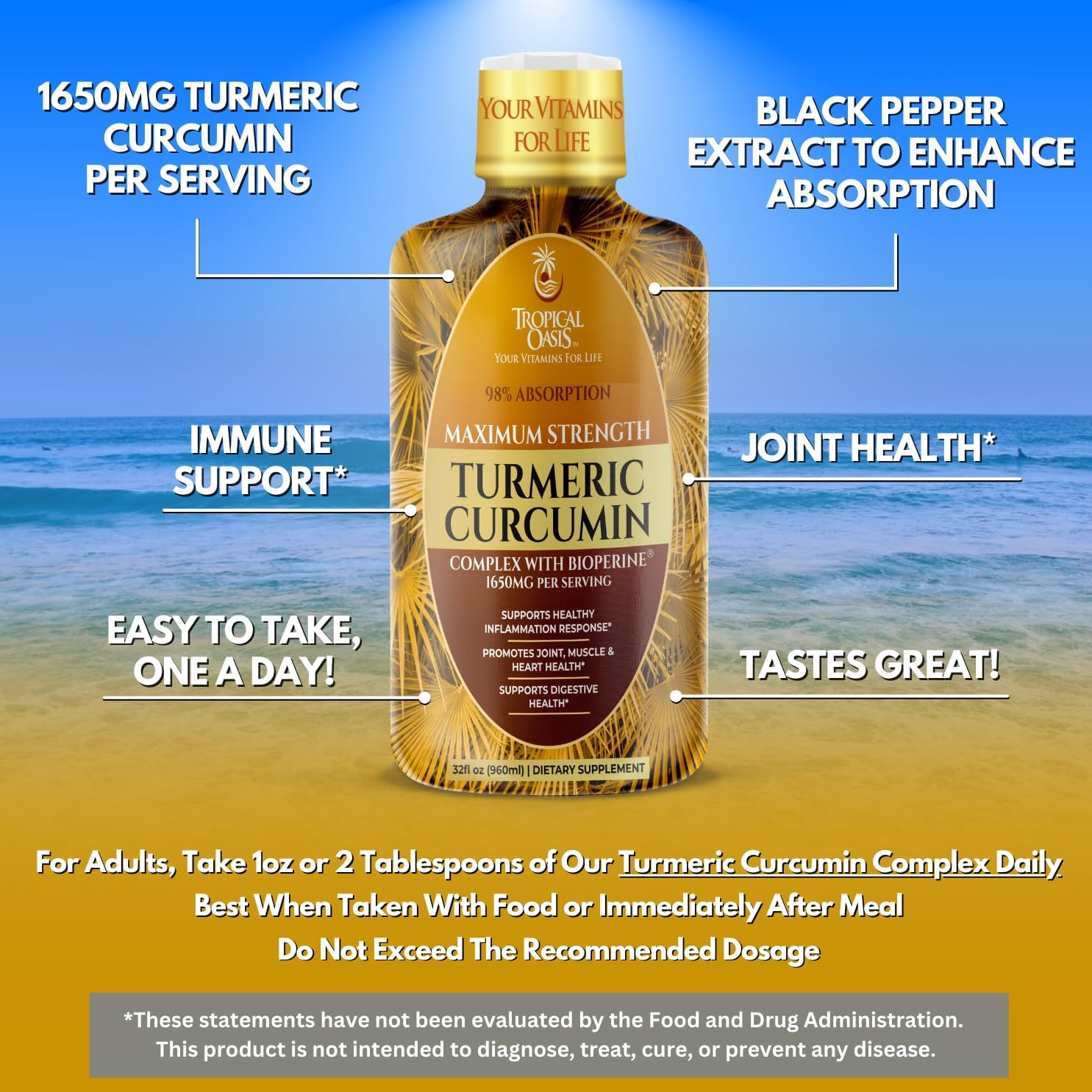 max-strength-tropical-oasis-liquid-turmeric-curcumin-with-bioperine-black-pepper-and-vitamin-c---98-absorption---1650mg---32oz-5