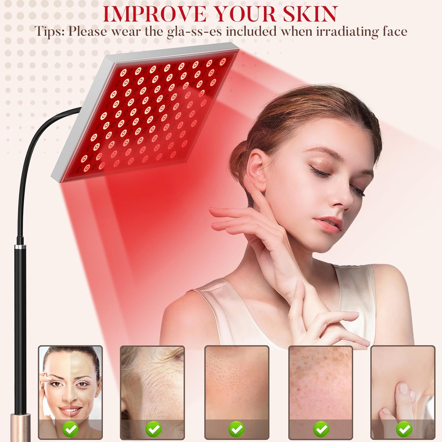 i-venoya-red-light-therapy-panel-with-stand-for-face-and-body-660nm-and-850nm-led-infrared-light-therapy-lamp-for-home-use-2