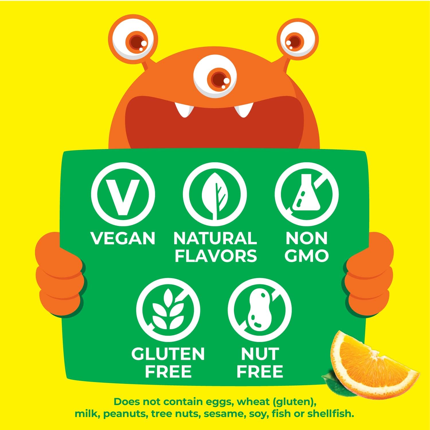 VitaWorks Children's Vitamin D 1000 IU Chewable Tablets - Natural Orange Flavor - Vegan, Non-GMO, Gluten-Free - Immune Support Supplement - 120 Chewables - Espot.com.au
