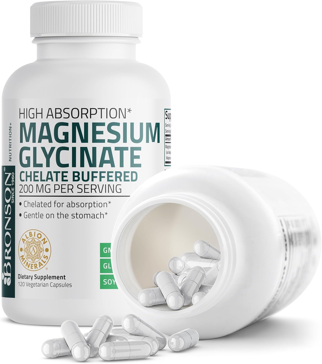 high-absorption-magnesium-glycinate-200-mg---gentle-on-stomach-non-gmo-120-vegetarian-capsules---chelated-for-best-results-6