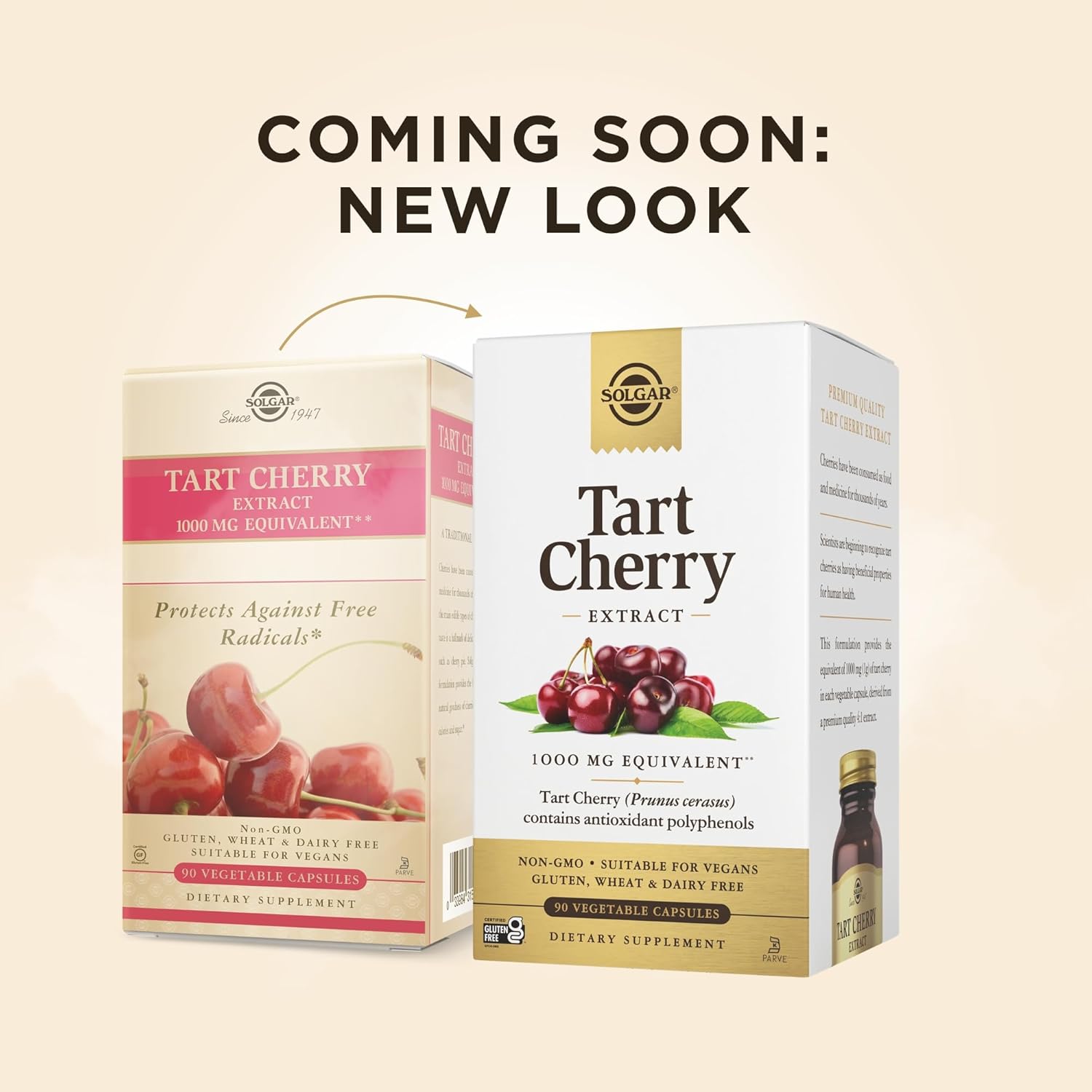 Solgar Tart Cherry Supplement - 180 Capsules, 2 Pack - Non-GMO, Vegan, Gluten-Free, Dairy-Free, Kosher - 180 Servings - Espot.com.au