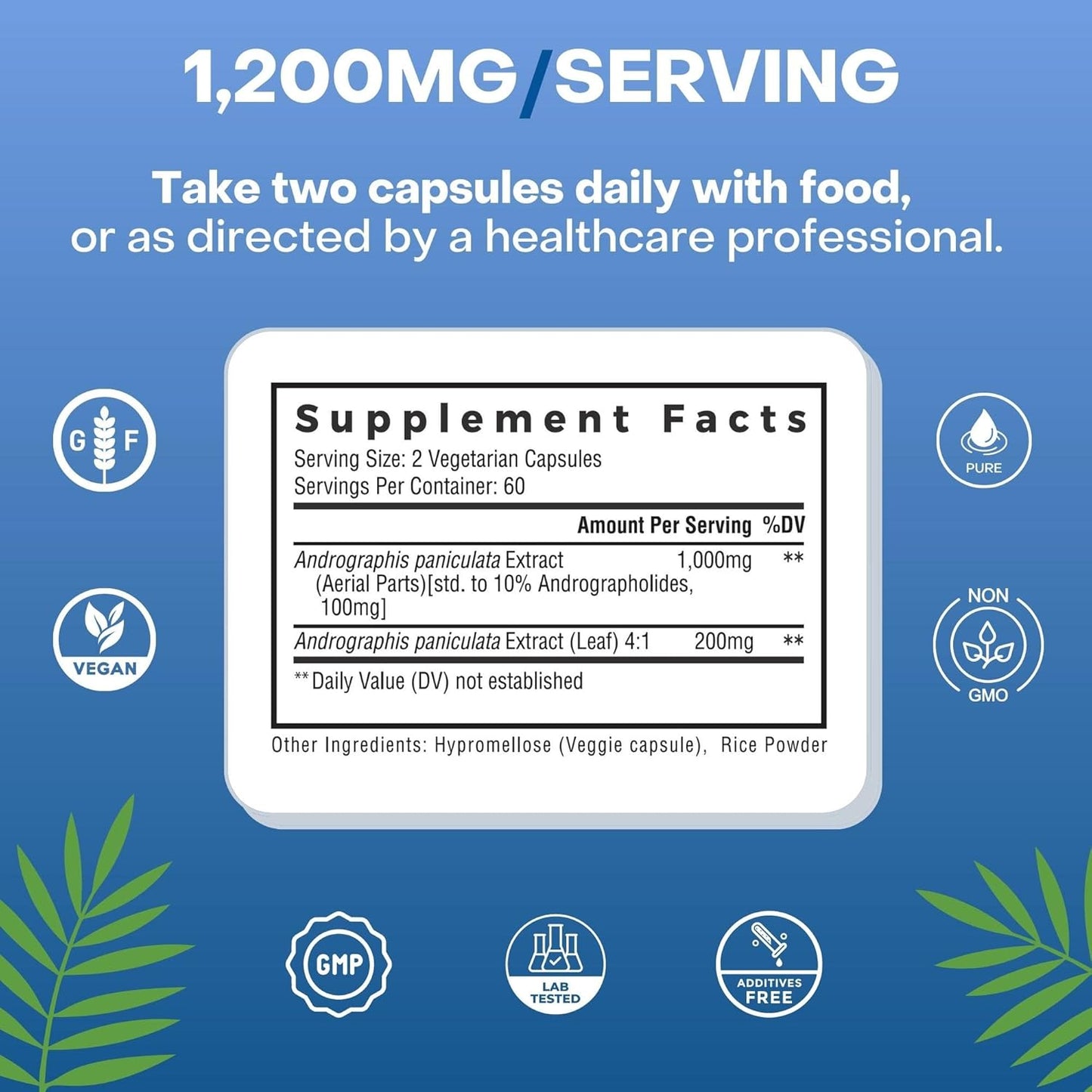 premium-andrographis-paniculata-extract-capsules---1200mg-with-100mg-andrographolides---non-gmo-vegan-gluten-free---120-count-5