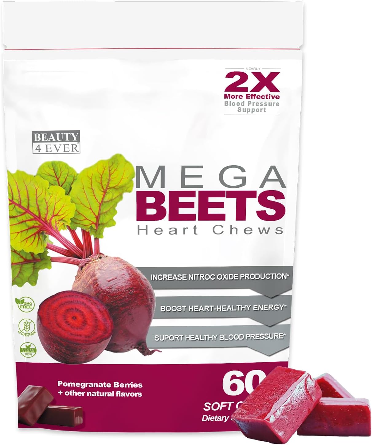 pomegranate-berry-flavored-beauty-4-ever-mega-beets-chews-with-grape-seed-extract---non-gmo-beet-energy-chews---60-count-1