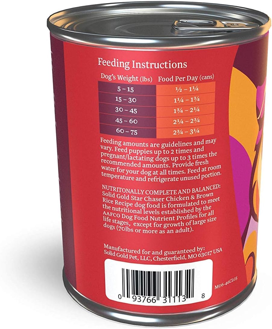 star-chaser-high-calorie-wet-dog-food-with-real-chicken-whole-grains-for-adult-senior-dogs---promotes-healthy-digestion-and-immune-support---solid-gold-canned-dog-food-2