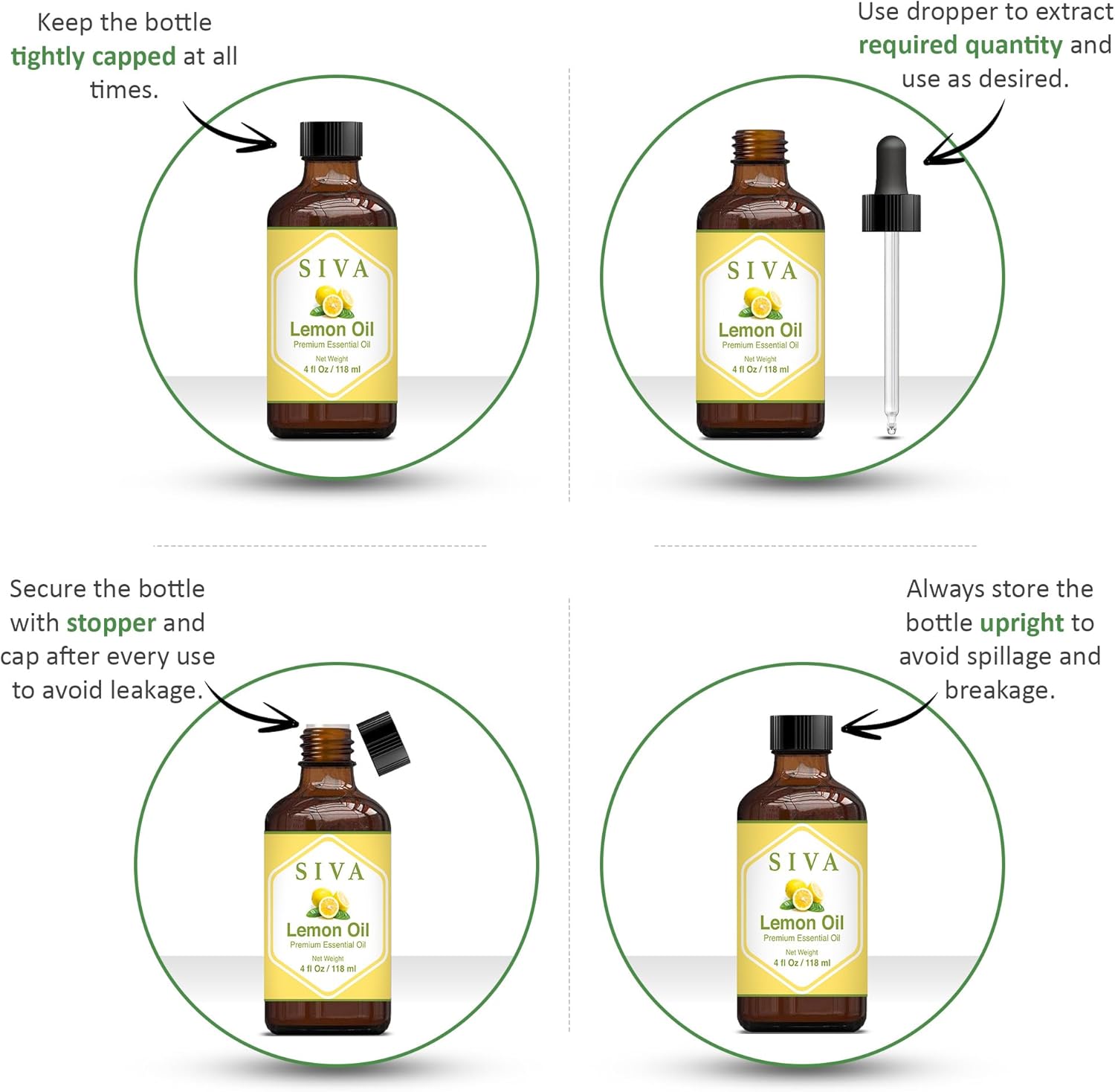 4-fl-oz-siva-organics-lemon-essential-oil---natural-aromatherapy-oil-for-diffuser-skin-hair-scalp-and-body-massage---includes-dropper-2