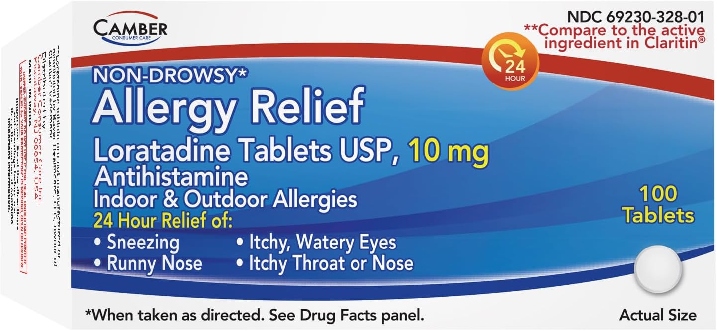 camber-loratadine-10mg-tablets-24-hour-non-drowsy-allergy-relief---100-count-2