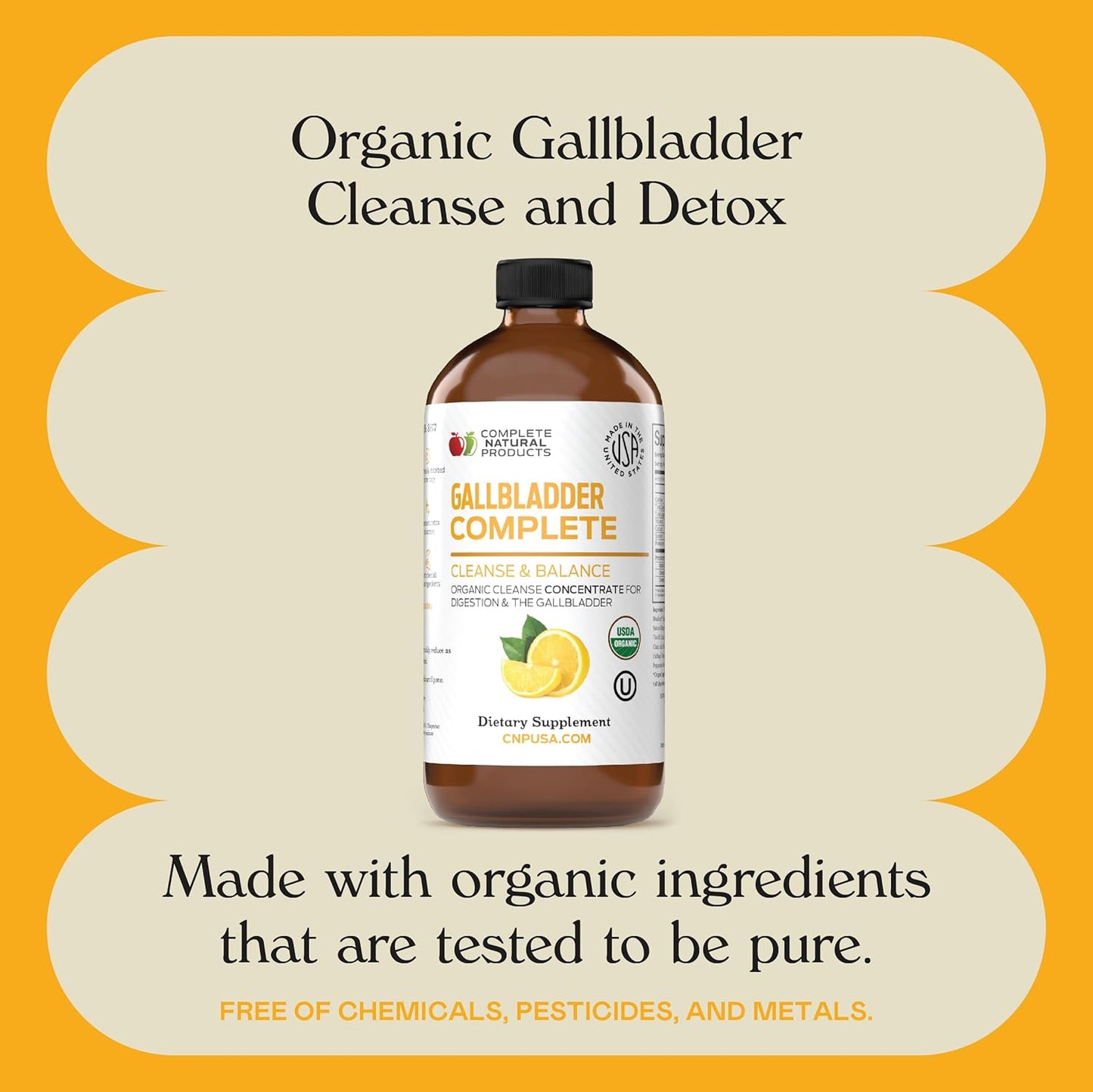 organic-gallbladder-support-liquid-cleanse---natural-8oz-supplement-for-gallstones-sludge-8