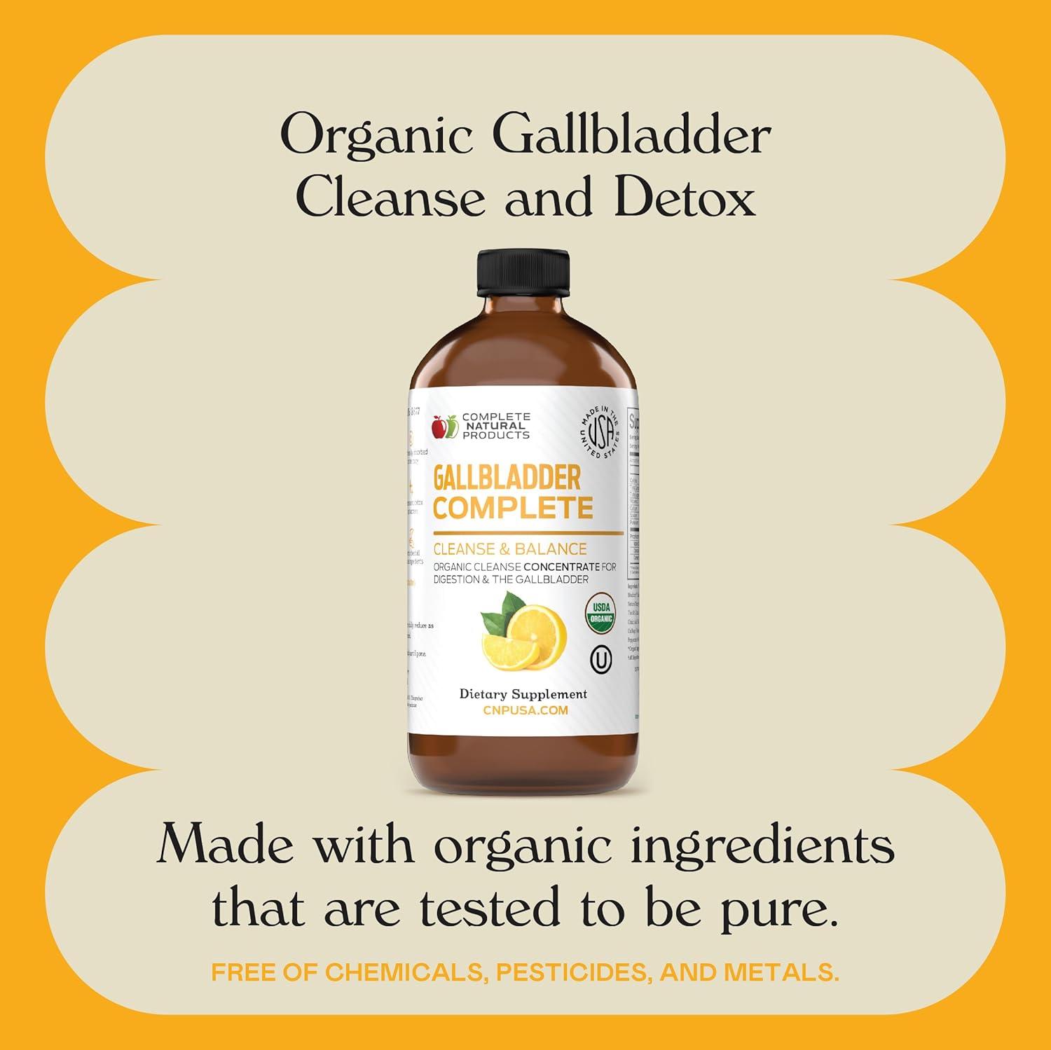 organic-gallbladder-support-liquid-cleanse---natural-8oz-supplement-for-gallstones-sludge-8