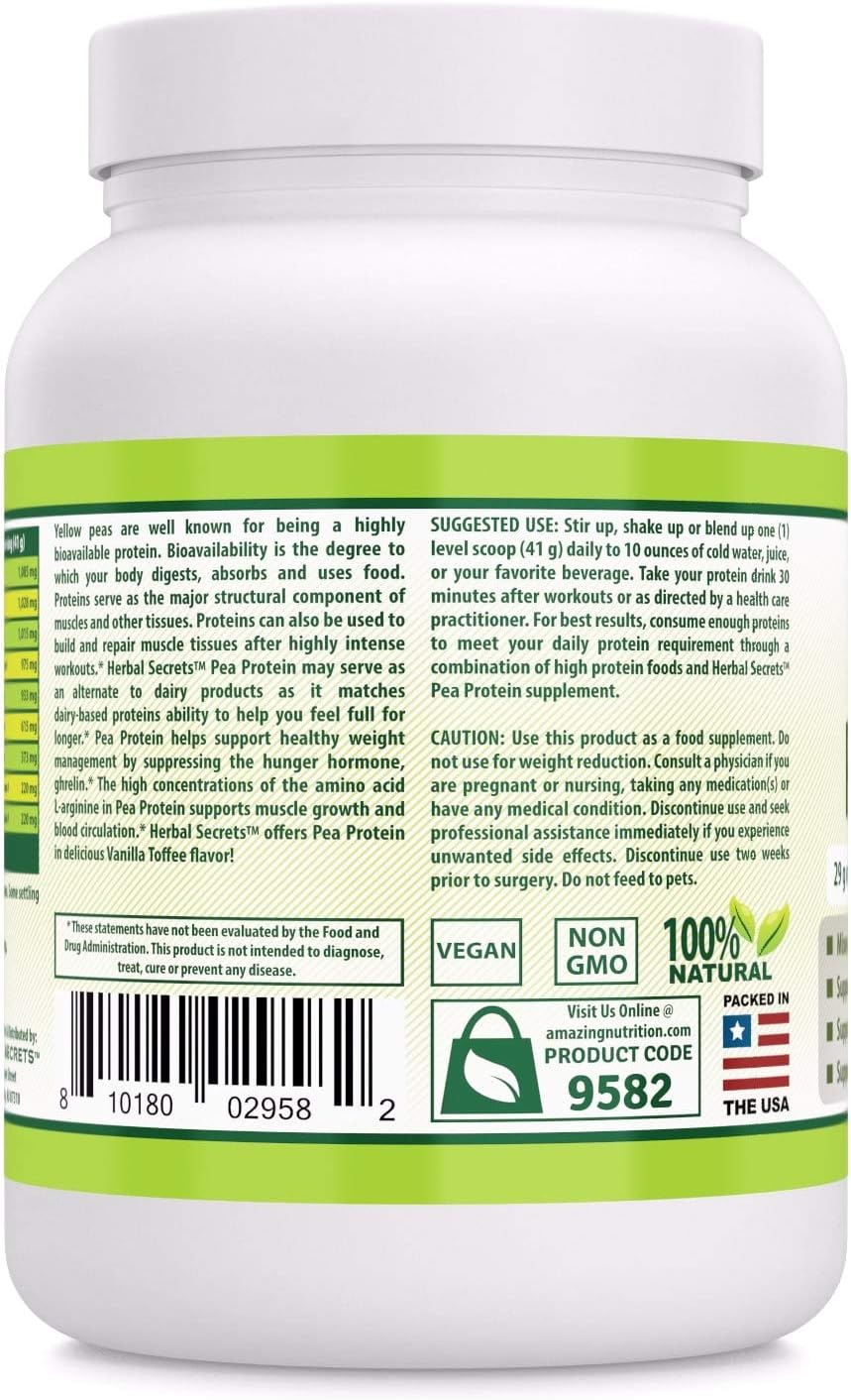 organic-vanilla-toffee-pea-protein-powder-2-lbs-non-gmo---enhances-energy-and-muscle-growth---supports-heart-kidney-health-2