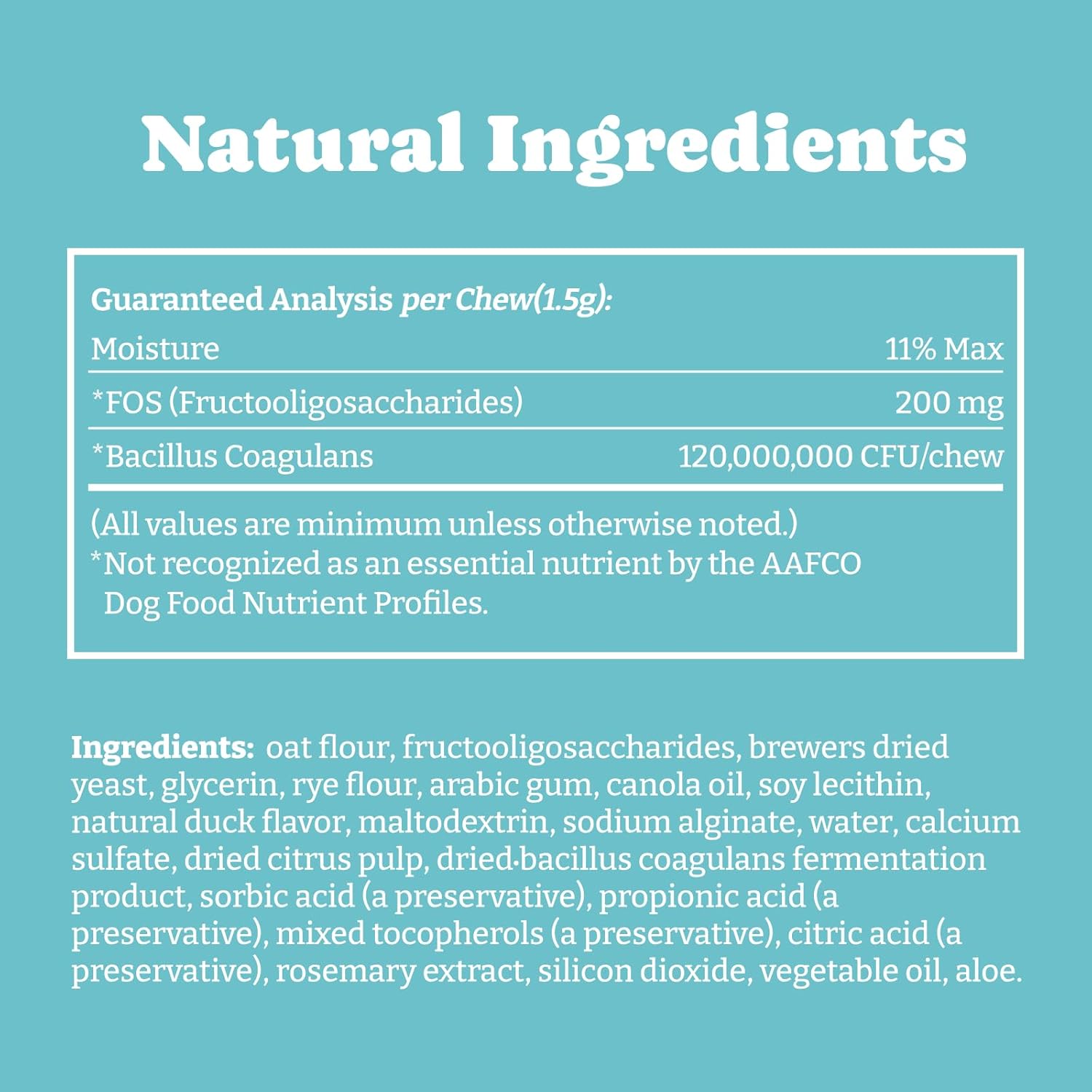 dog-probiotics-prebiotic-for-gut-digestive-health-yeast-balance-immune-support-skin-coat-health---duck-flavor-90-count-6